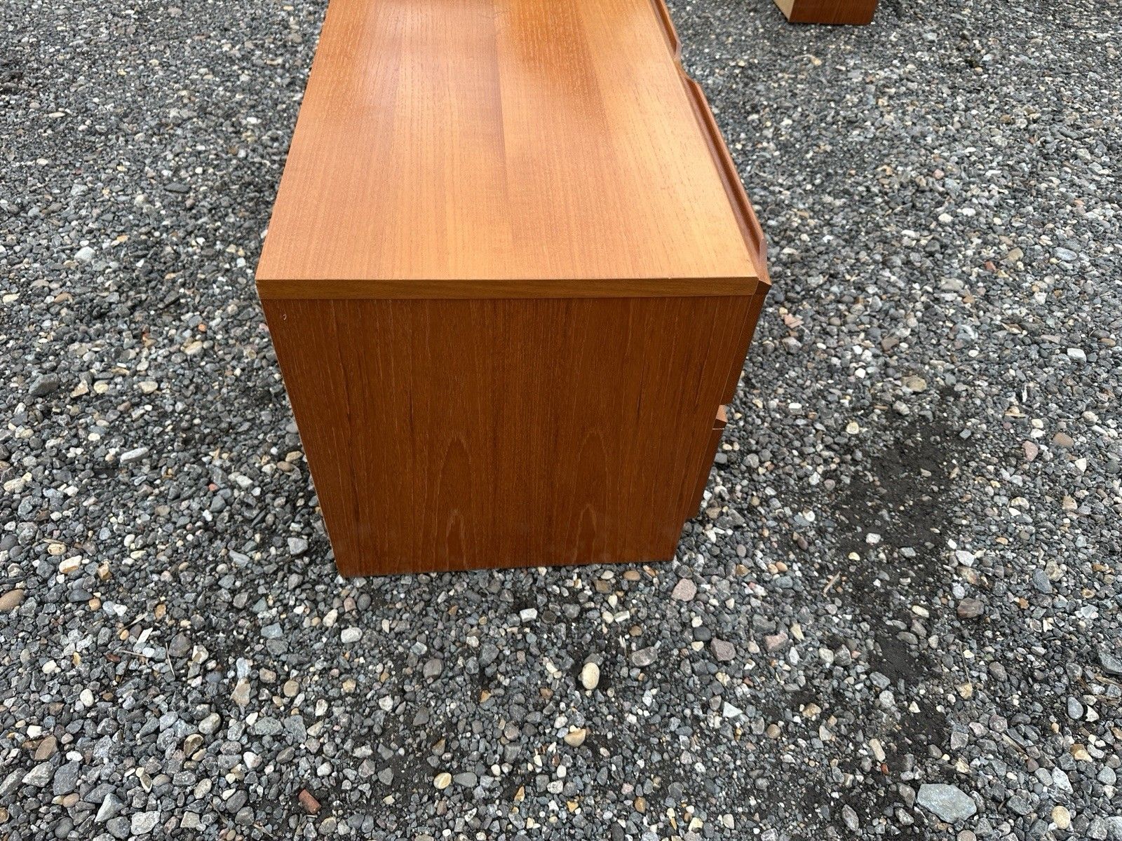 Retro Danish Vintage Mid Century Sideboard Cabinet 1960s Teak One Door  Small photo Furniture