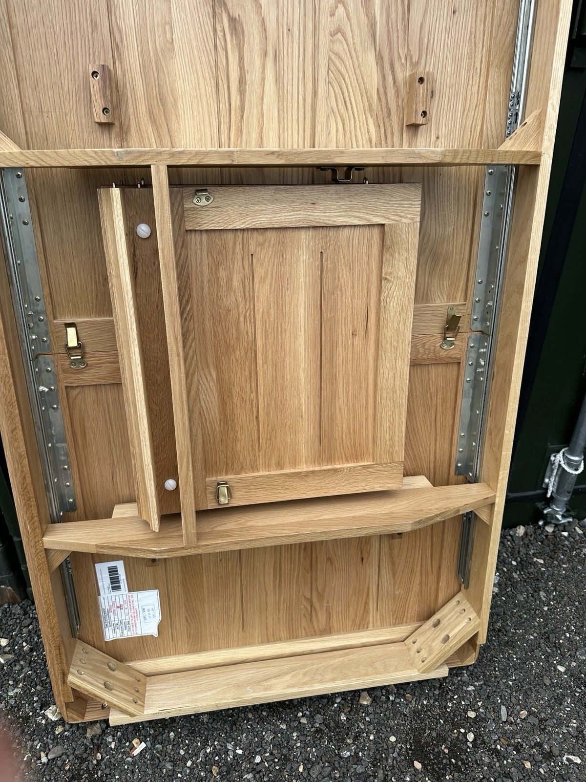 Oak Furnitureland Canterbury Natraul Finish Dining Extending Dining Top Only photo Furniture