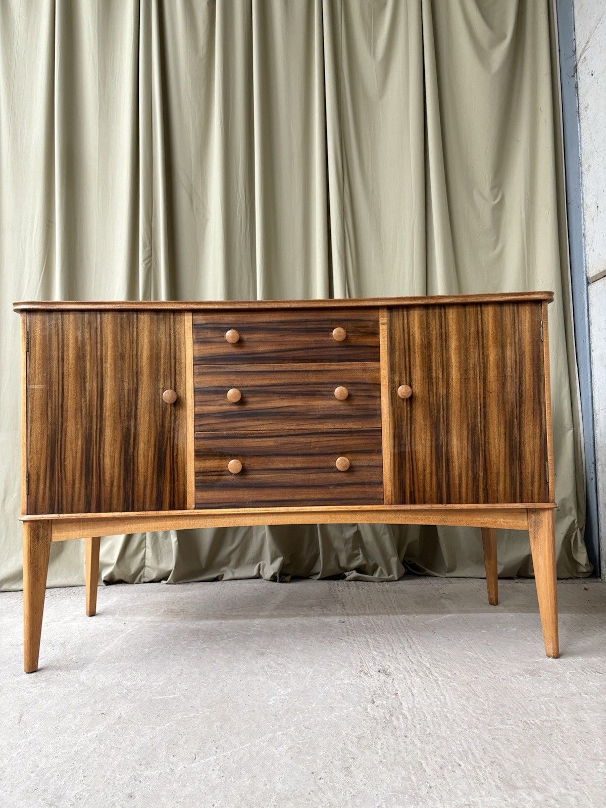 Vtg Mid Century Gimson & Slater Vesper Italian Style Sideboard Danish Retro R964 photo for sale