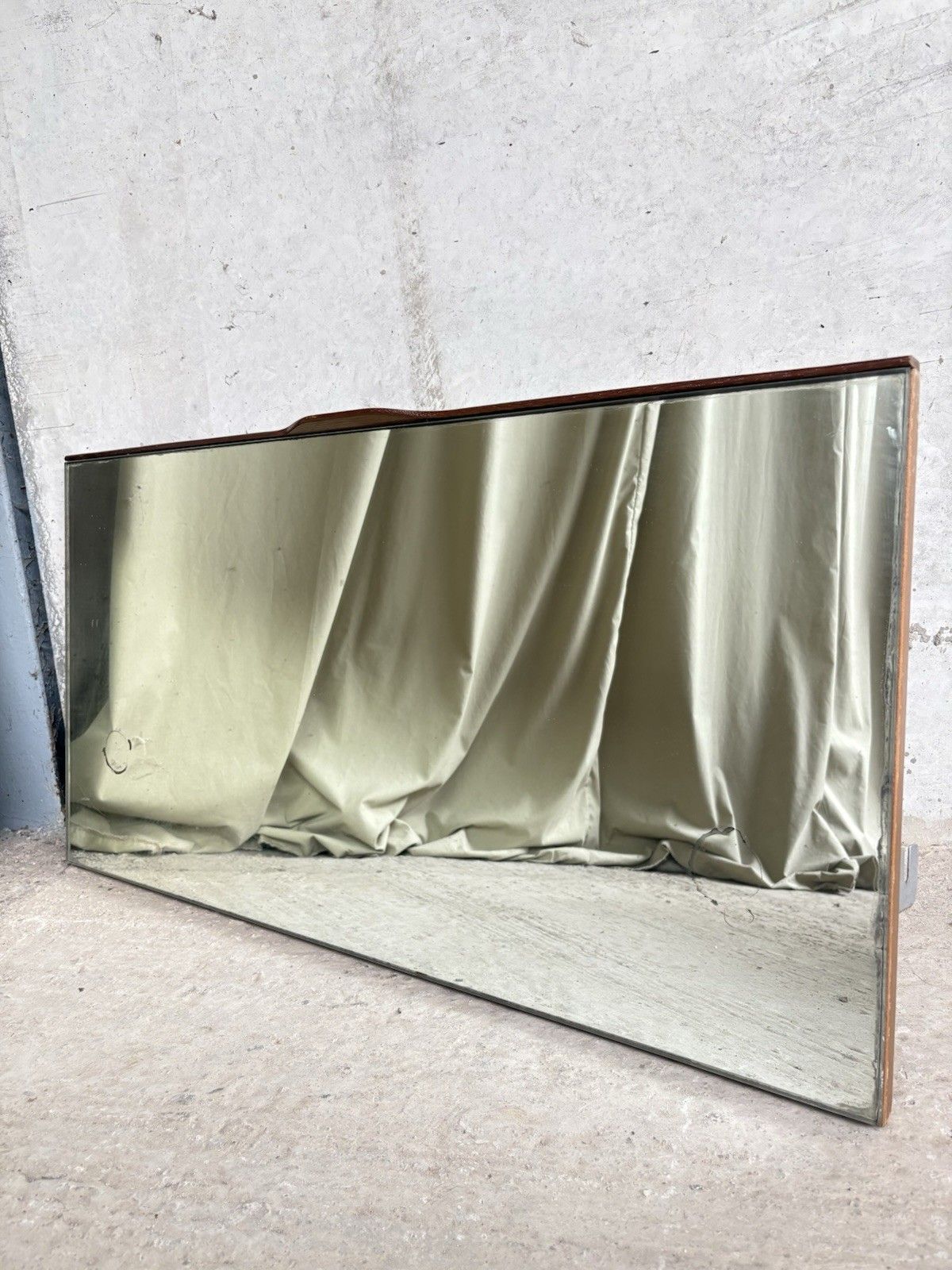 Vtg Mid Century Wall Hallway Mirror Retro R1097 photo for sale