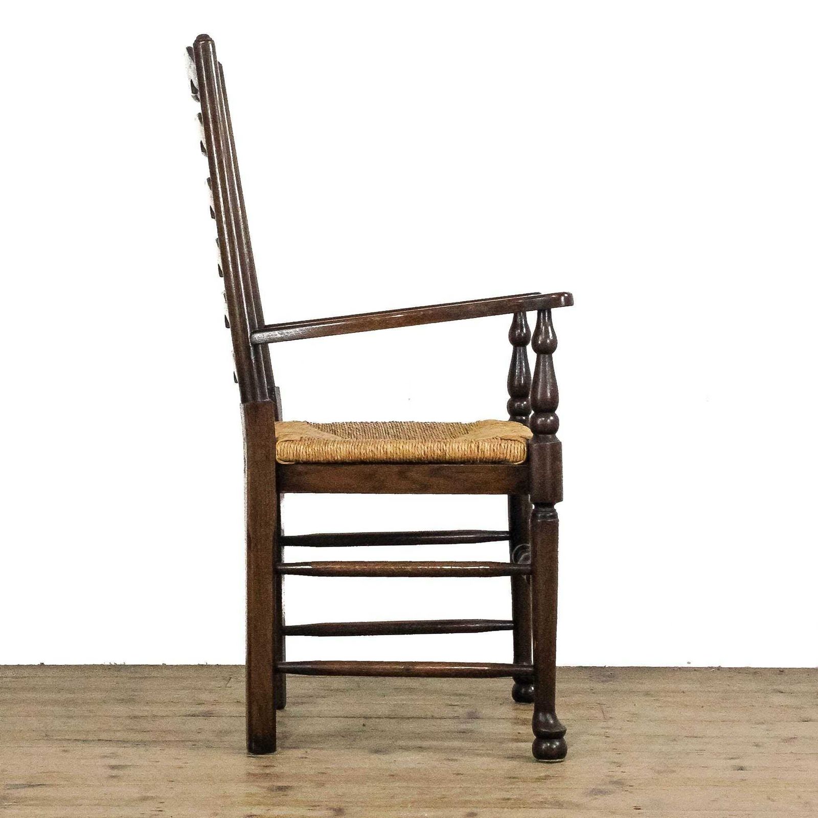 Set Of Six Traditional Rush Seat Chairs | Set Of Chairs | Antique Chairs | Dining Chairs | Kitchen Chairs photo buy