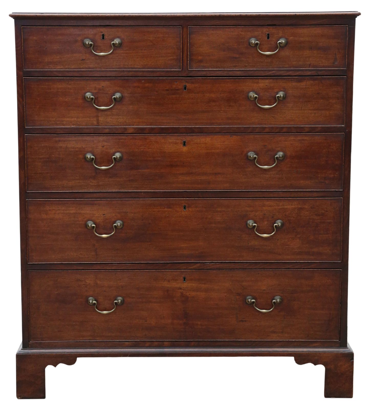 Antique Late 18th Century Georgian Large Mahogany Chest Of Drawers –Fine Quality photo for sale