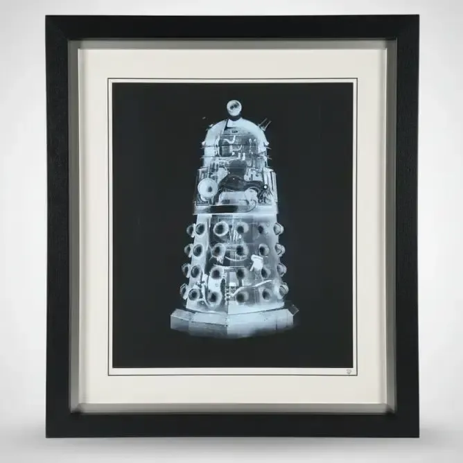 Exterminate Dalek X Ray Jj Adams Limited Edition Print Framed Signed Artwork