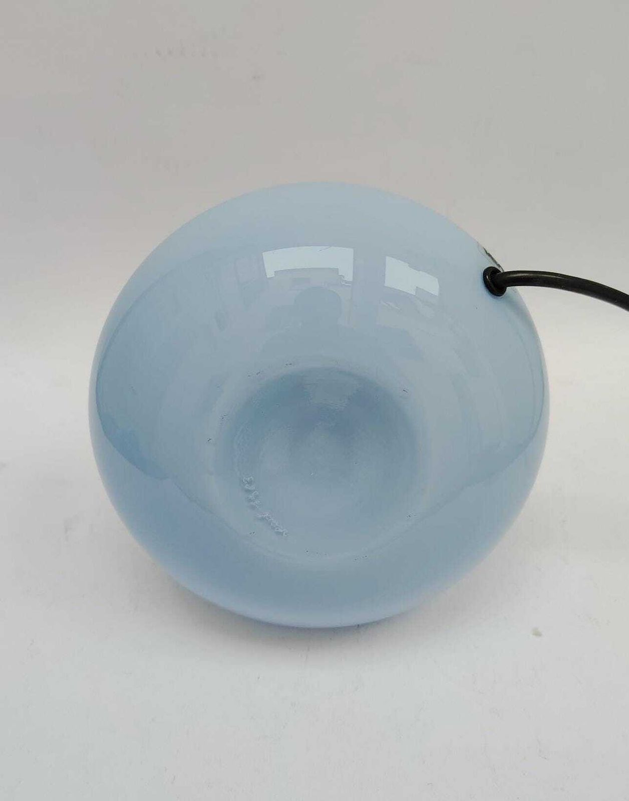 photo furniture Veart 1989 Table Lamp In Turquoise Blue Murano Glass, Vintage Design