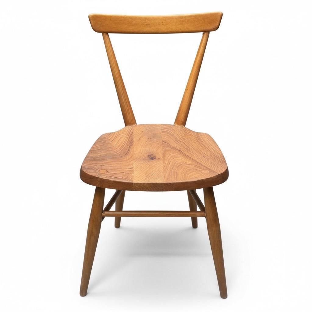 Set Of Four Early Ercol Children’s Chairs Model 392 – English Elm & Beech – C.1948–55 photo furniture