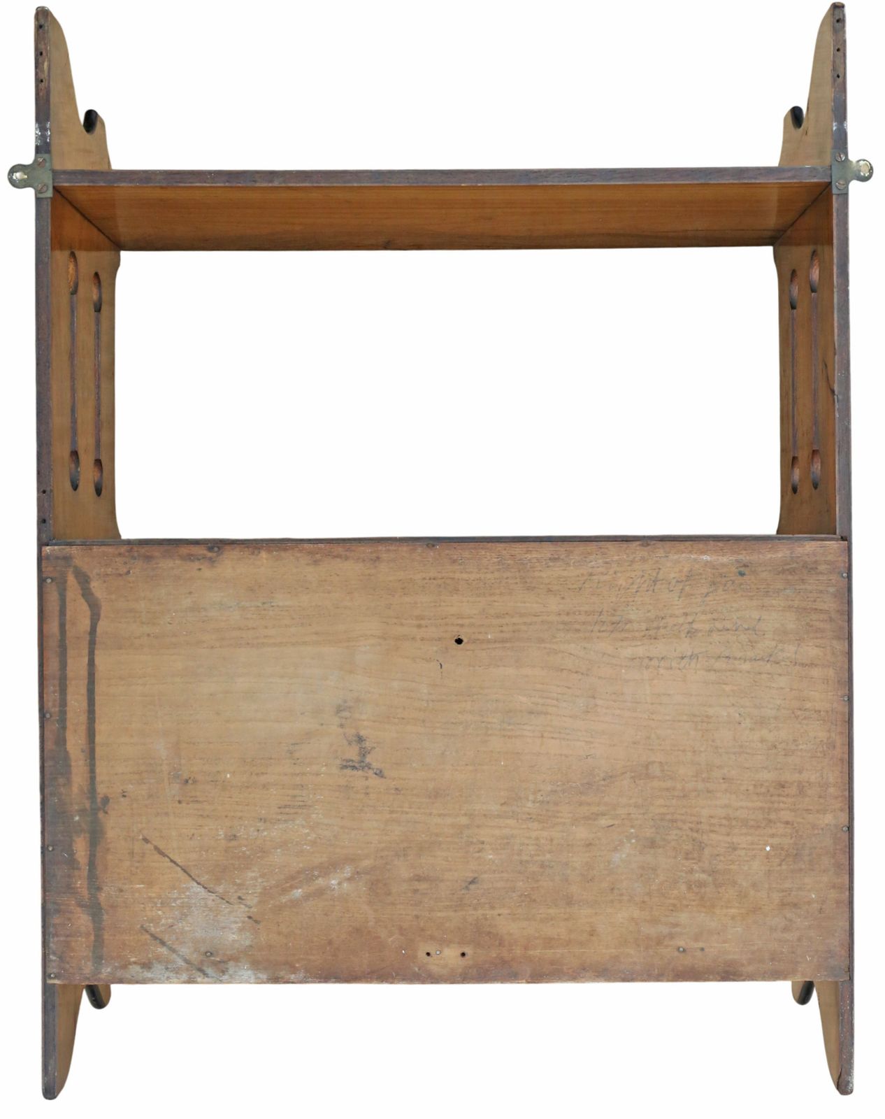Antique 19th Century Limewood Wall Shelves / Cupboard – Fine Quality photo buy