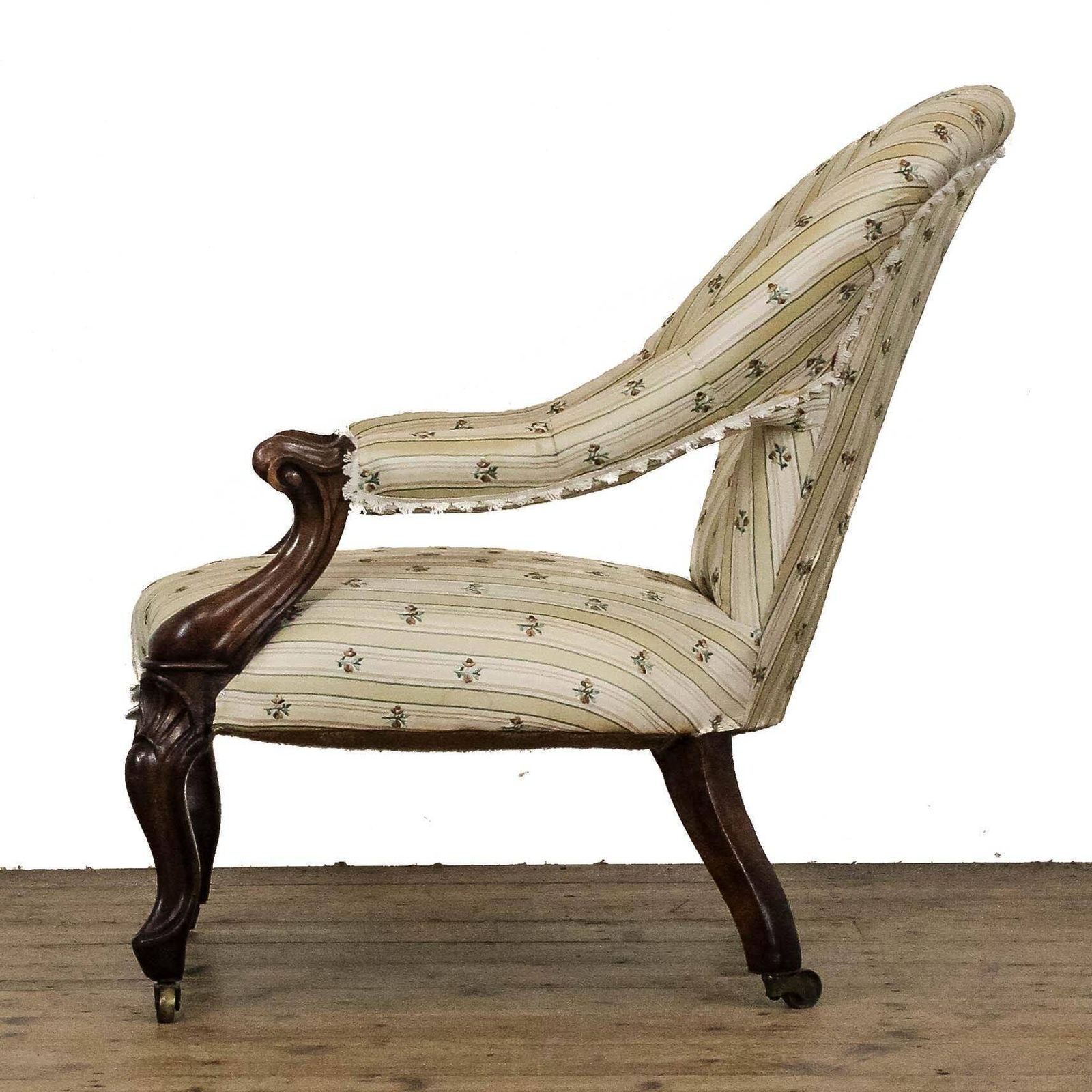 Antique Victorian Upholstered Armchair | Antique Armchair | Antique Seating | Victorian Antiques | Victorian Armchair photo Furniture
