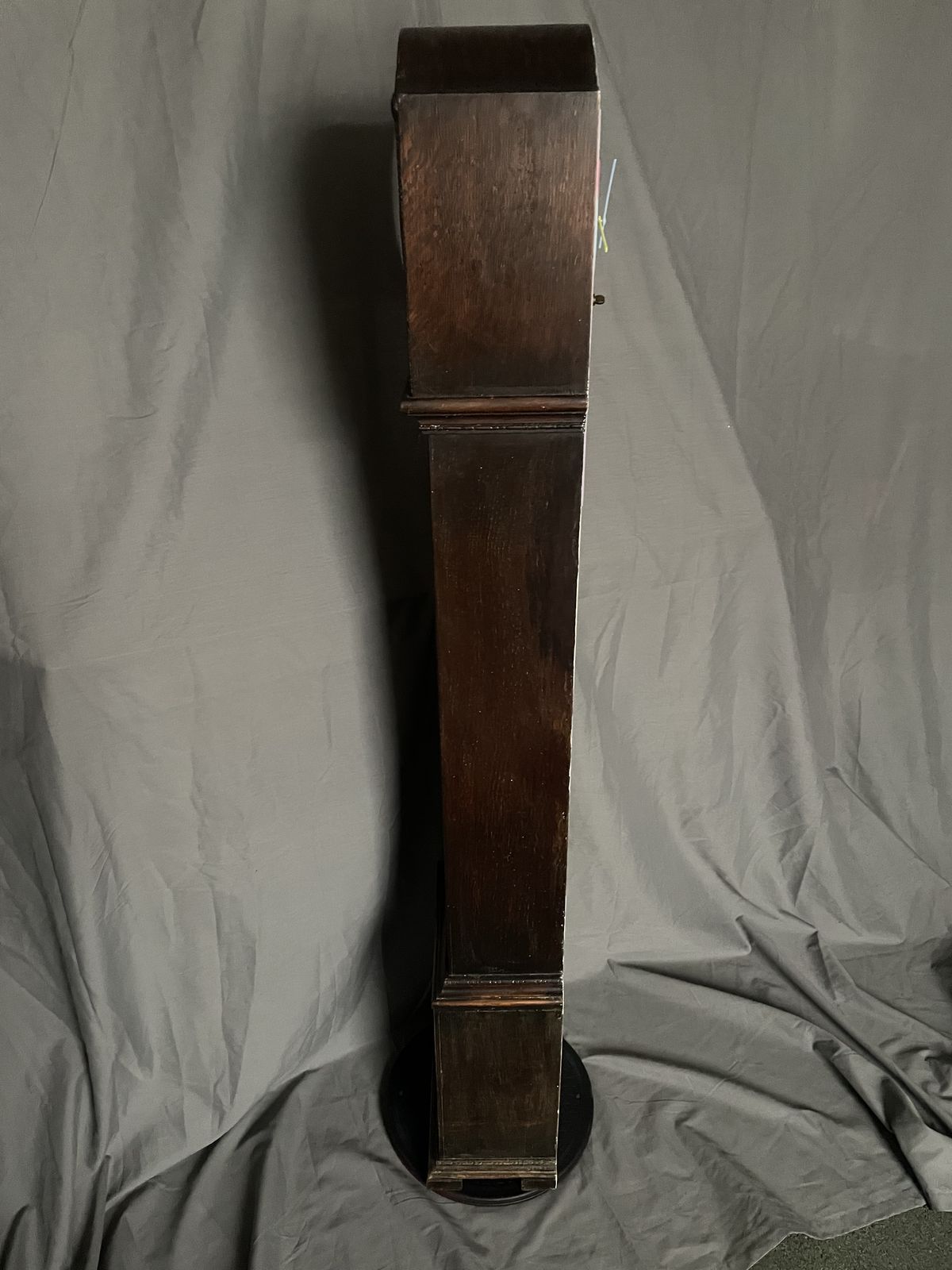Enhanced Art Deco Period Grandmother Clock With Painted Rear photo 99.0