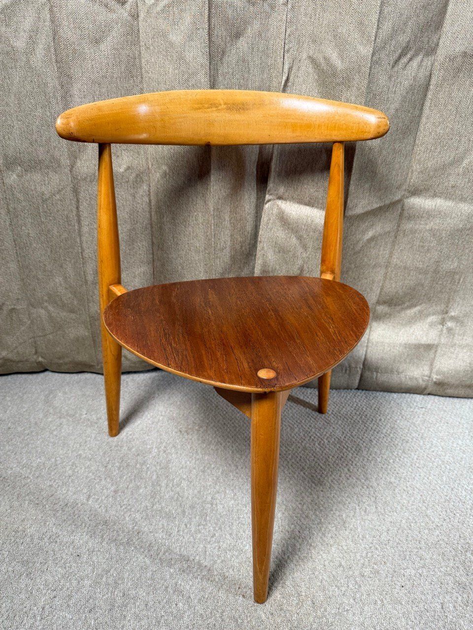 Set Of 6 Hans Wegner ‘Heart’ Chairs For Fritz Hansen, Danish Mid Century Modern photo 2650.0