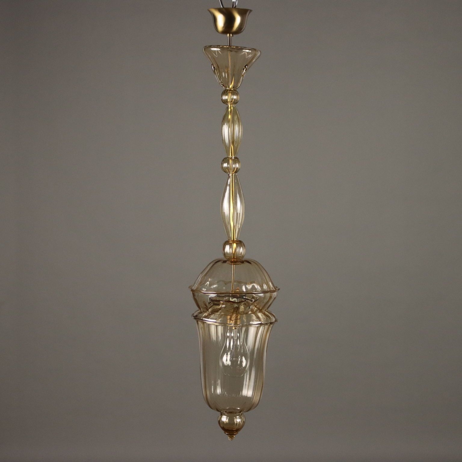 Antique Chandelier Murano Glass Venice Italy XX Century photo vinterior