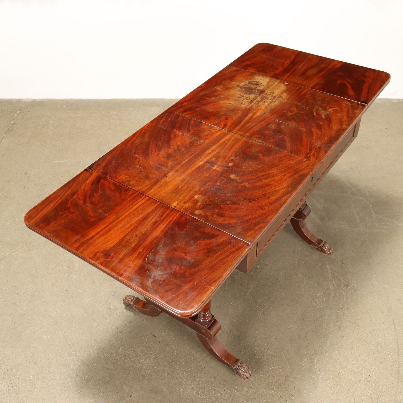 Writing Desk Regency Mahogany Drawer England XIX Century photo 990.0