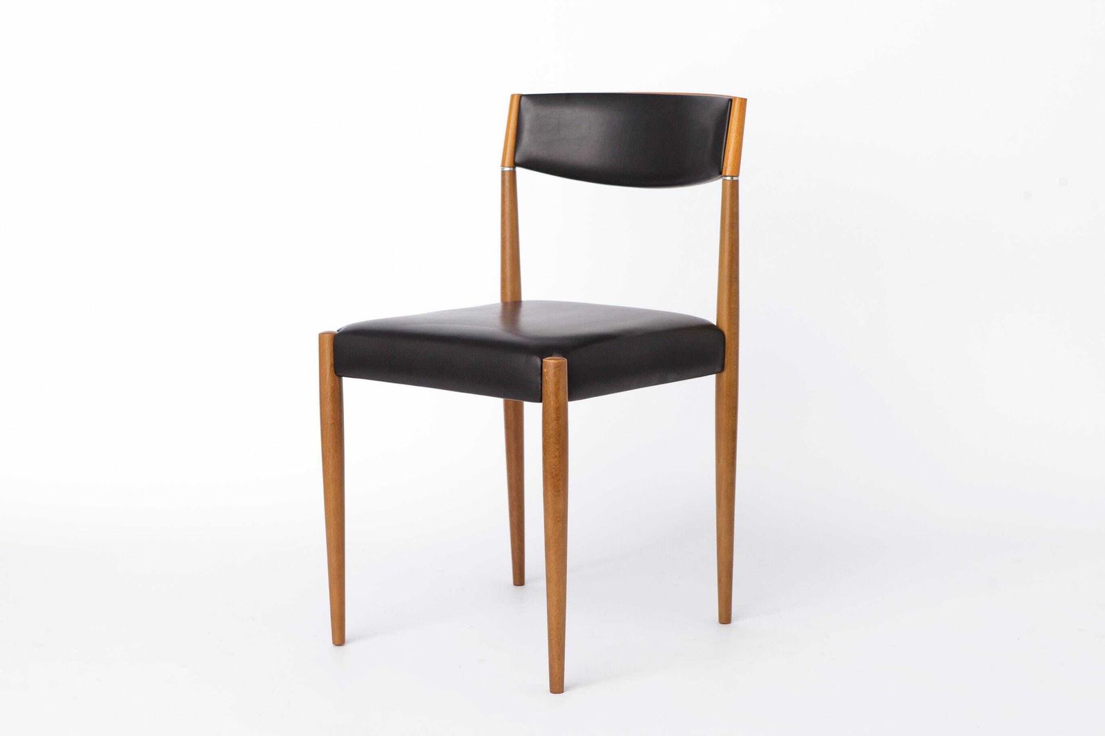 Set Of 6 Vintage Teak Dining Chairs 1960s Germany, Mid Century Modern photo 2007.0