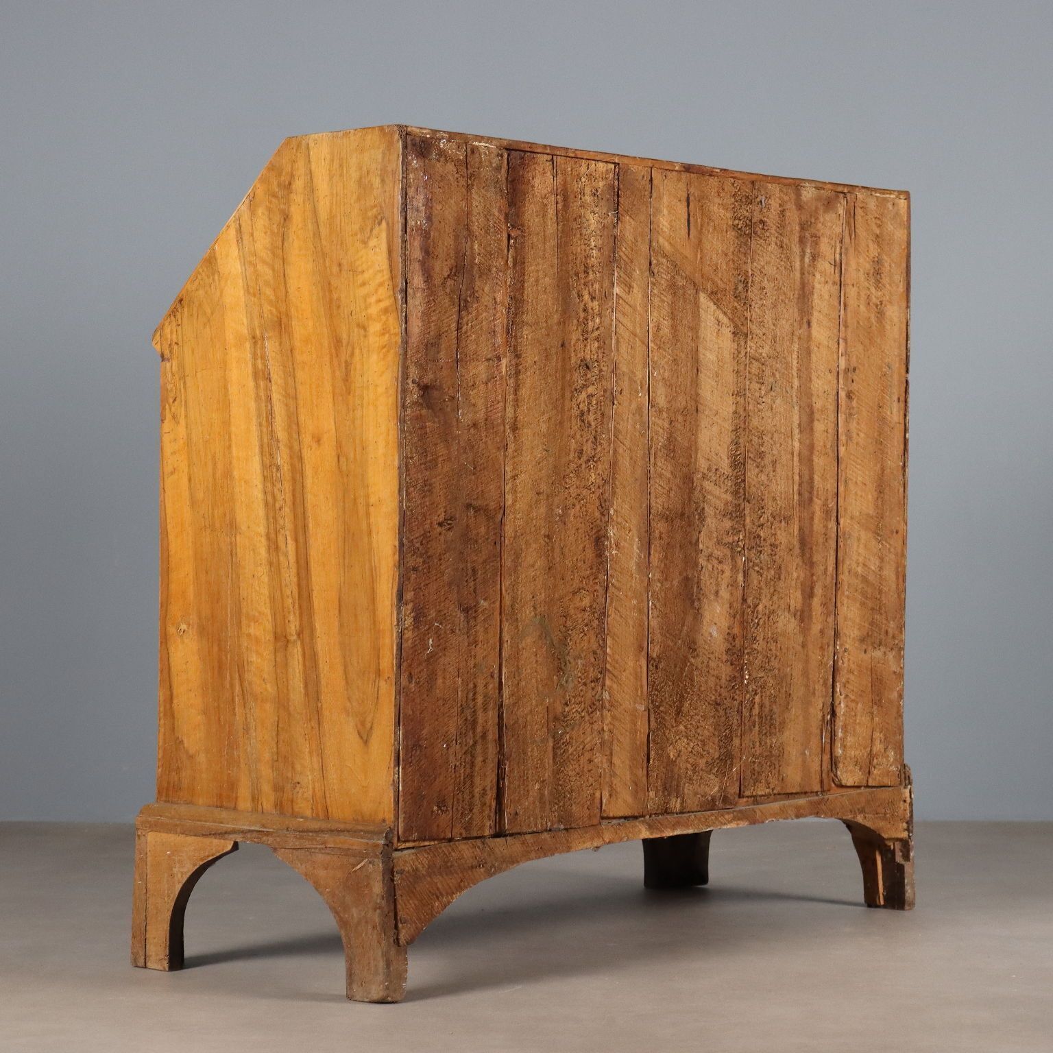 1180.0 Antique Chest Of Drawers Walnut Burl Poplar Italy XVIII Century photo