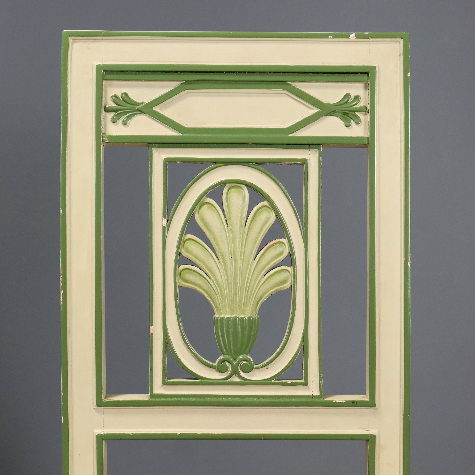 Chairs Neoclassical Style Lacquered Wood XX Century photo buy