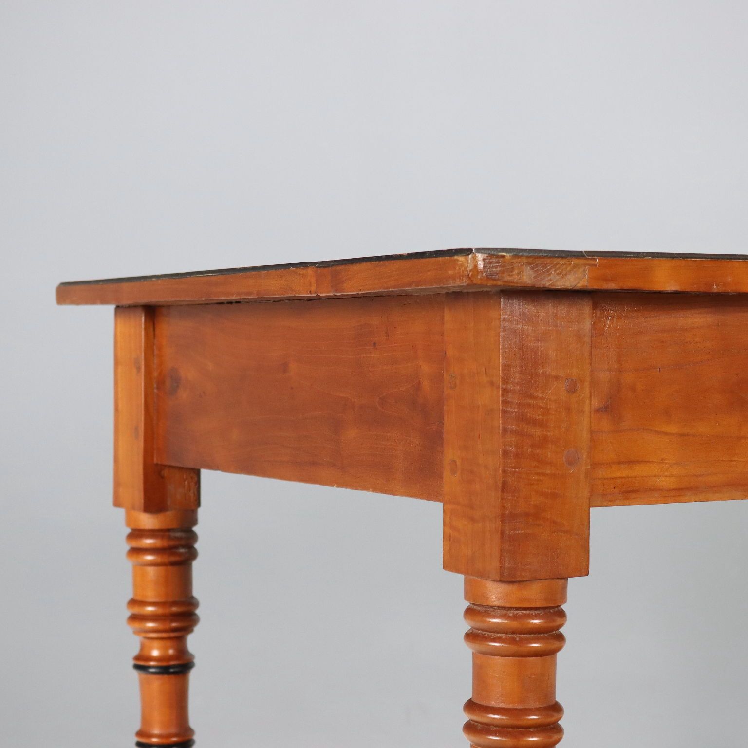 Antique Table Cherrywood Fir Drawer Italy XIX Century photo 1510.0