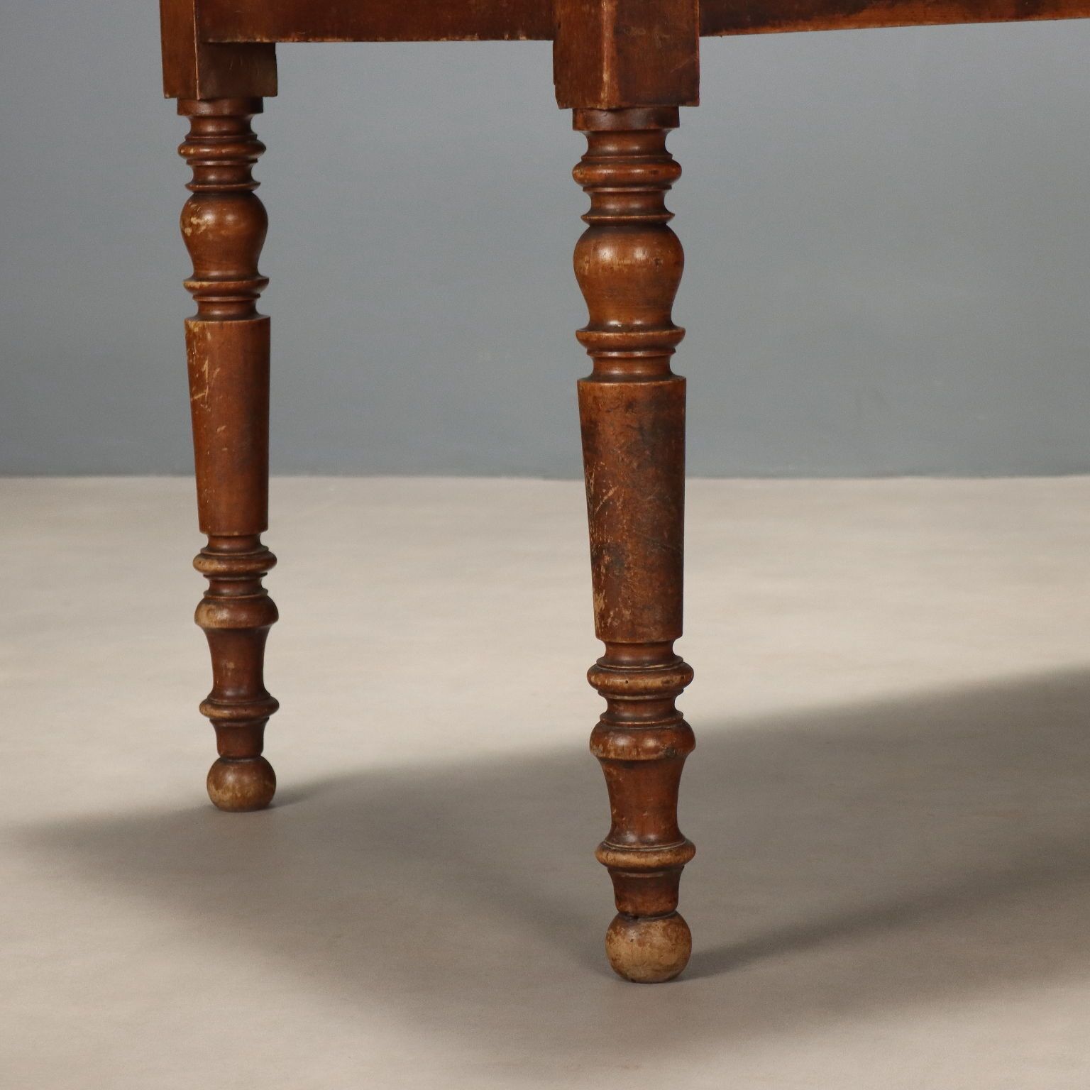 Antique Table Walnut With Drawers France XIX Century photo buy
