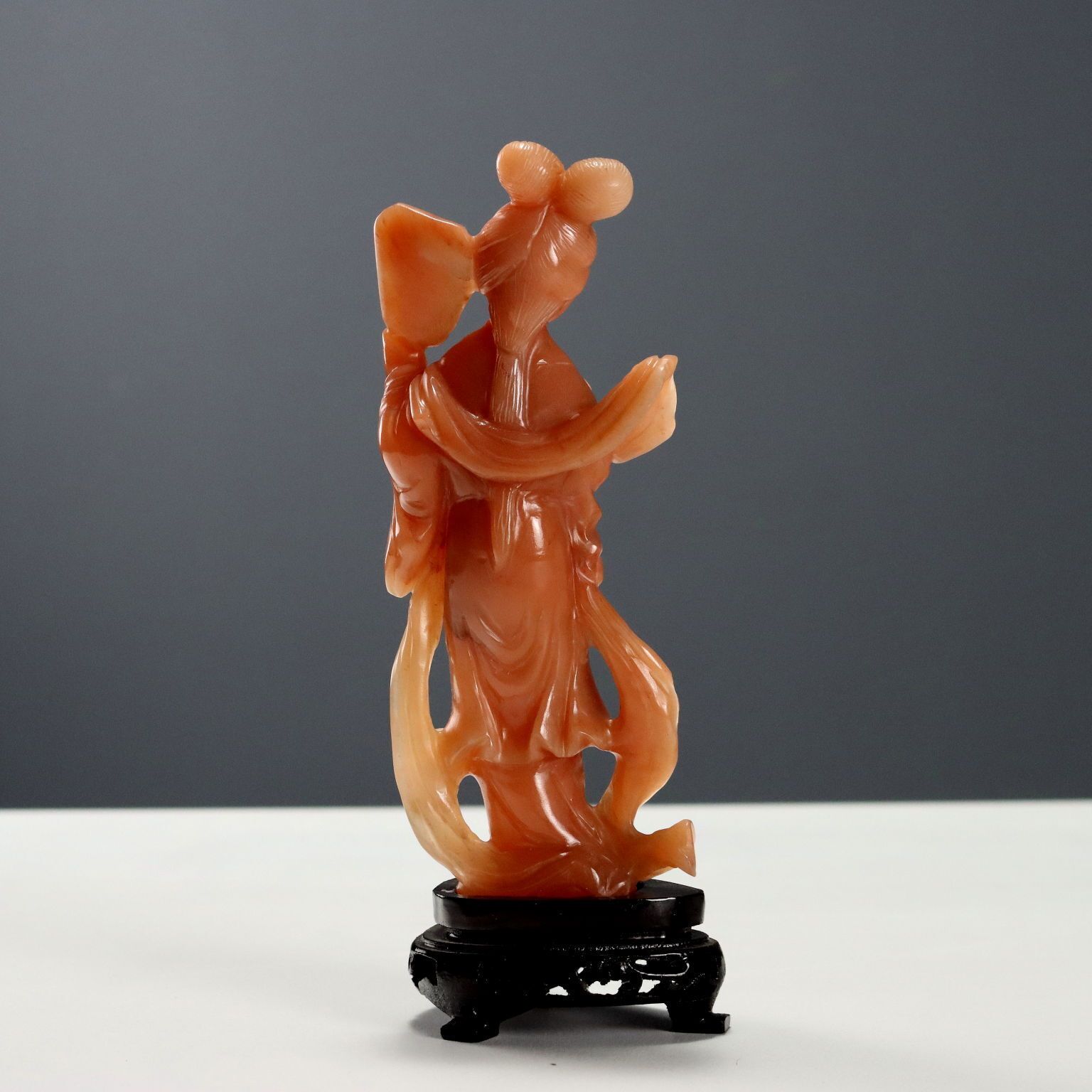 Modern Sculpture Geisha Hard Stones China 1970s photo buy