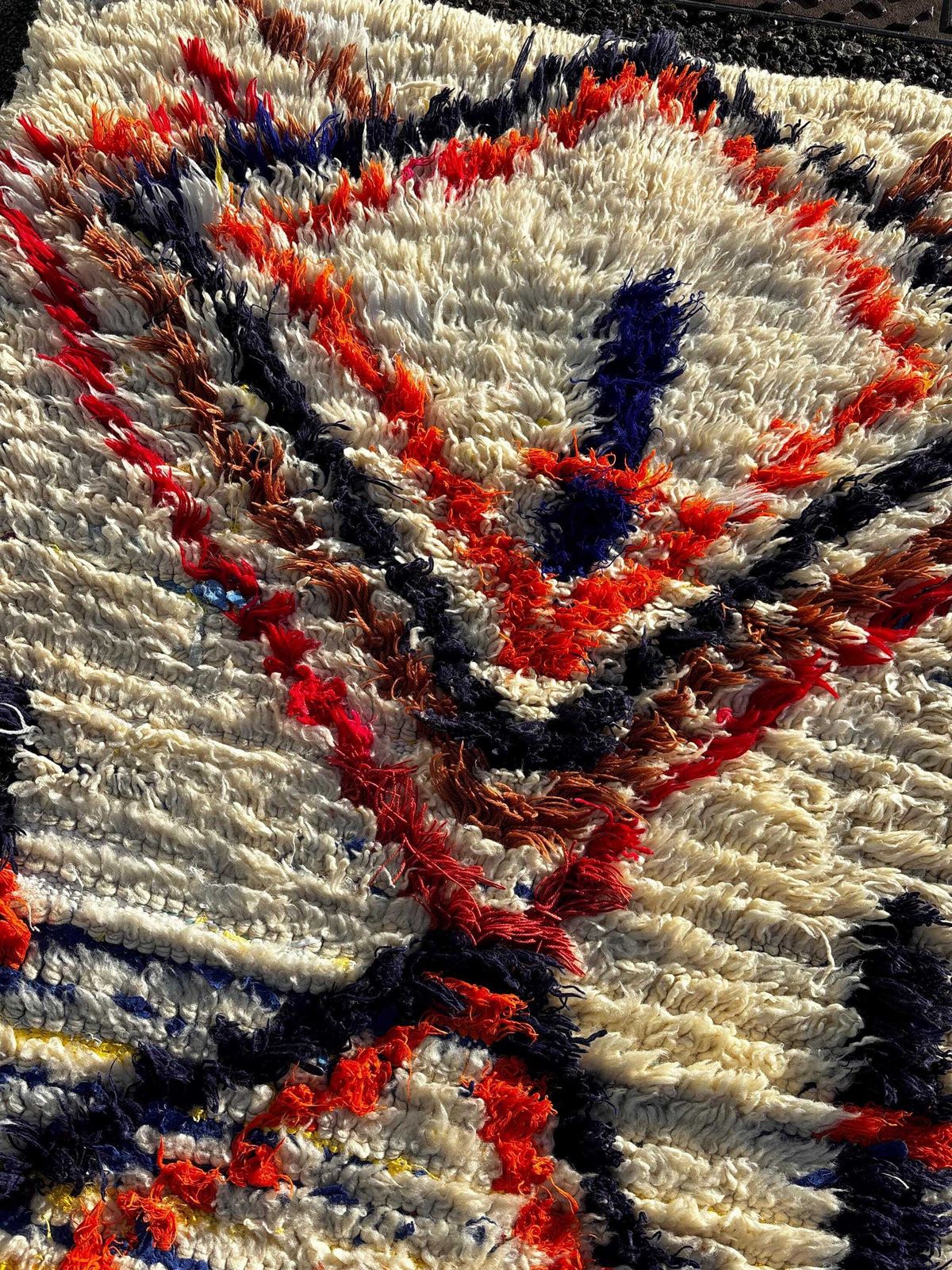 photo furniture Moroccan Rug For Interior Living Room 95x170 Cm, Berber Hand Made Carpet   Vintage Moroccan Rug   Beni Ourain Rug