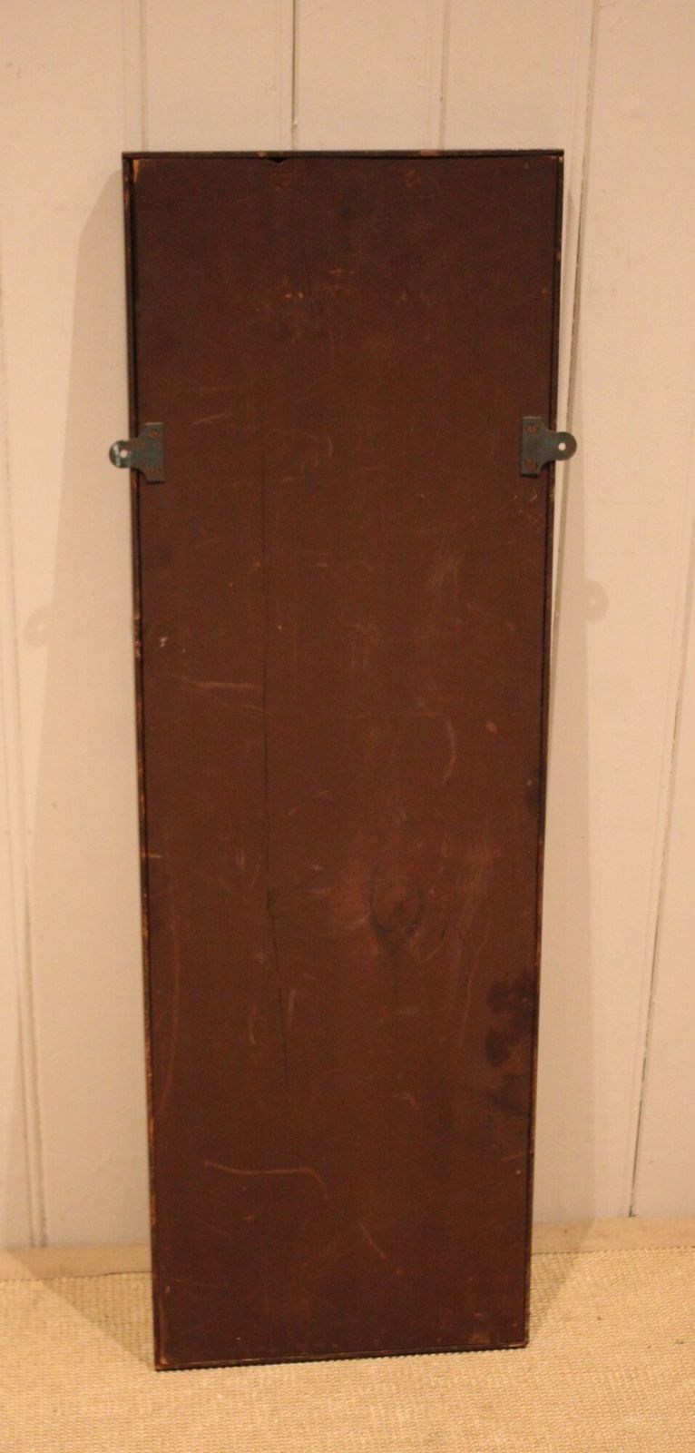 photo for sale Mahogany Framed Full Length Wall Mirror