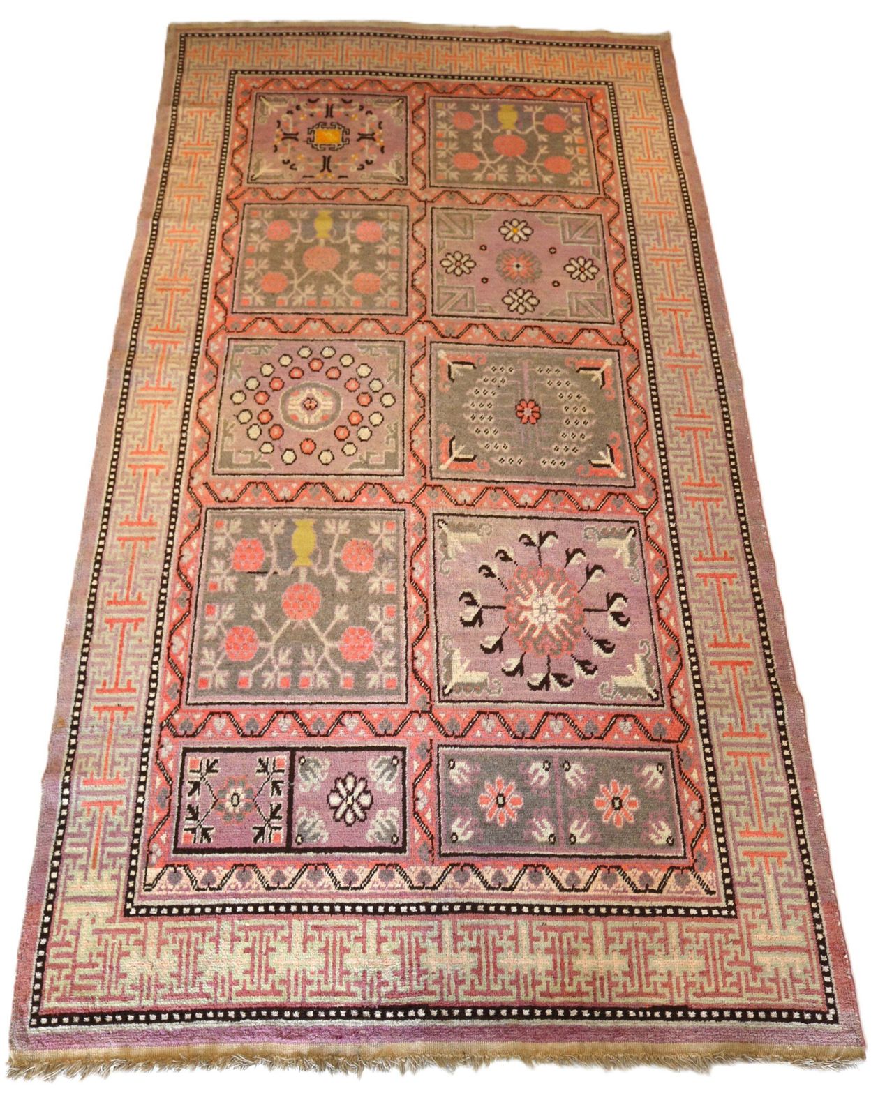 Antique East Turkestan Qotan (Khotan) Rug, 275 × 138 Cm, Circa 1900 photo furniture