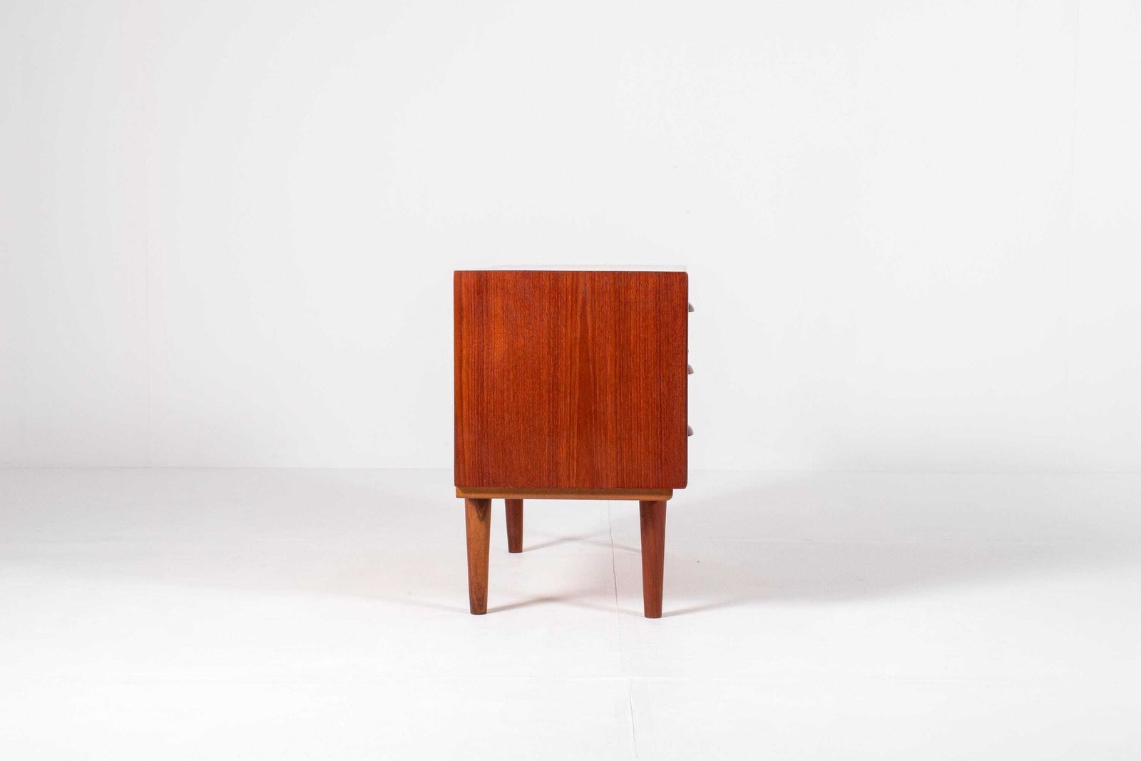 photo for sale Danish Teak Sideboard With Tambour Door – Mid Century Modern, 1960s