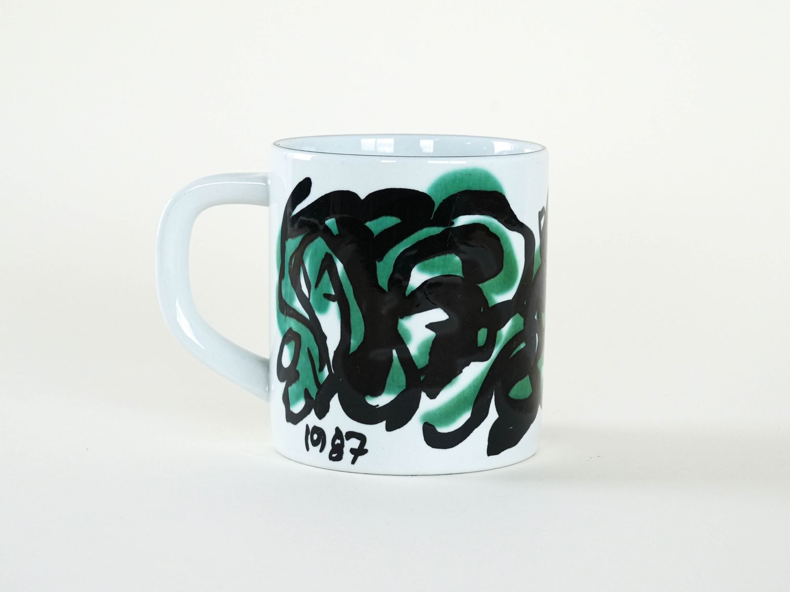 Porcelain Mug, Danish Design, 1987, Designer: Mogens Andersen, Manufacturer: Royal Copenhagen photo Home Decor