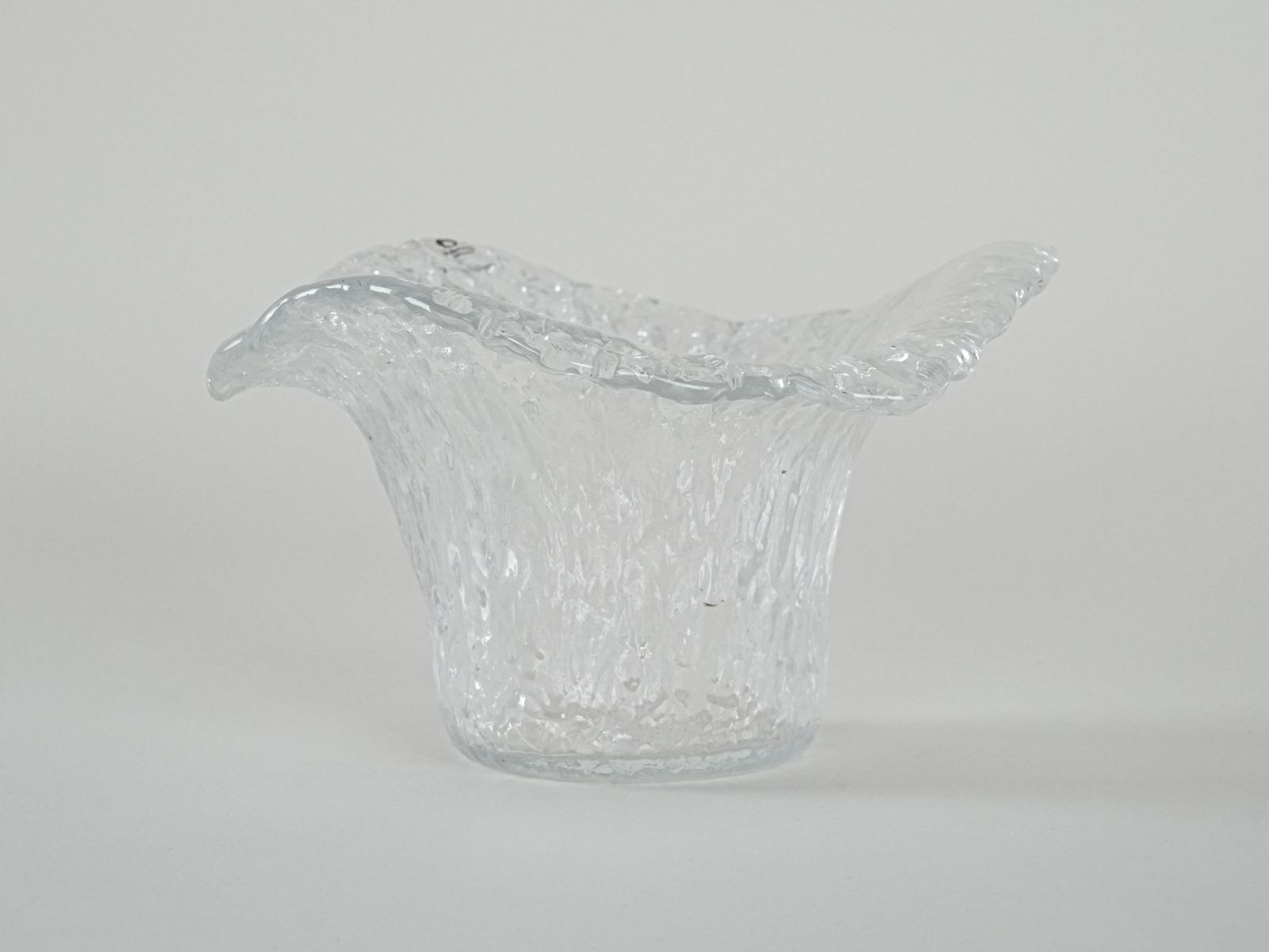 Glass Vase, Swedish Design, 1960s, Manufacturer: Pukeberg photo for sale