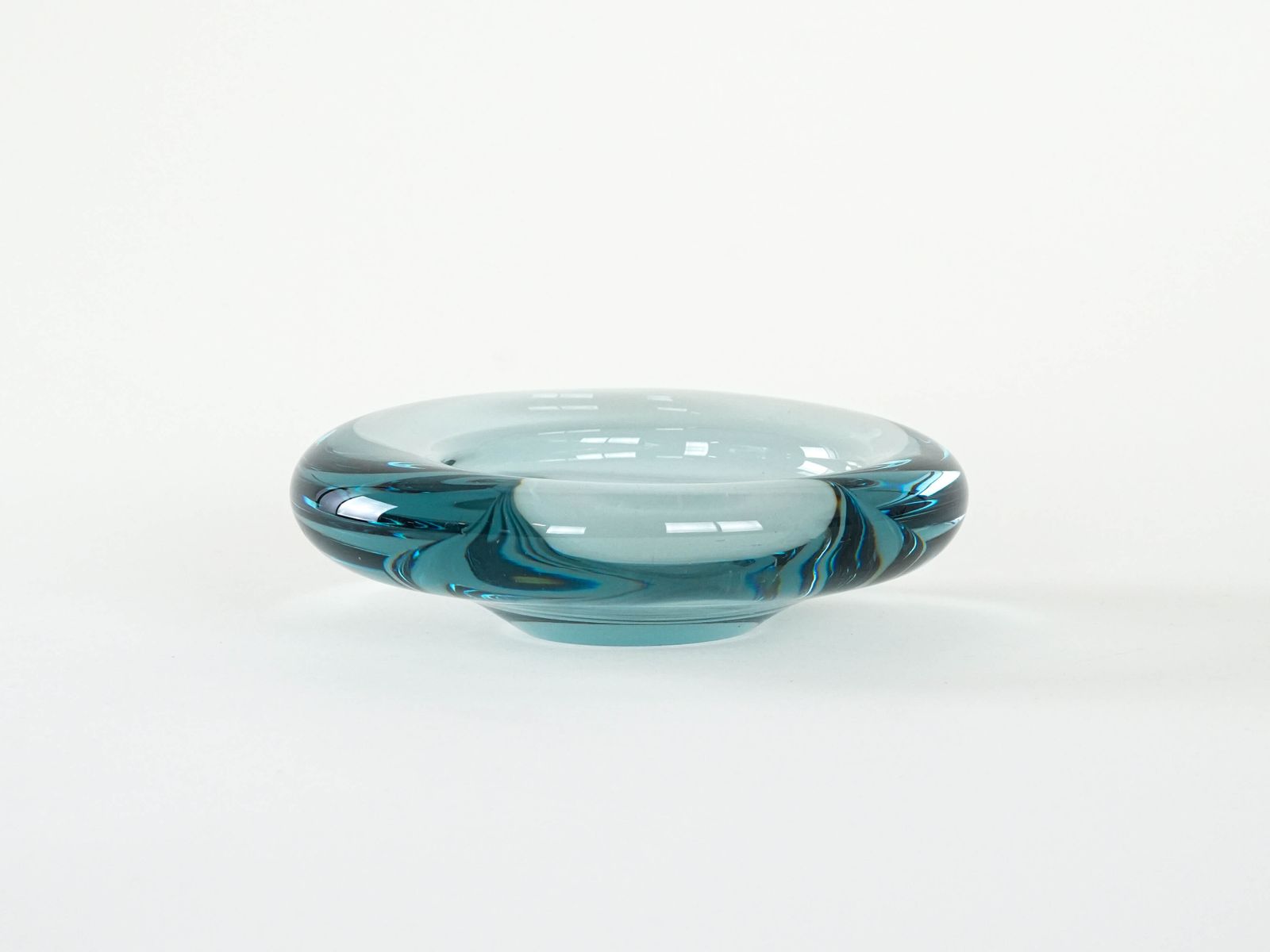 Glass Bowl, Danish Design, 1960s, Manufacturer: Holmegaard, Designer: Per Lütken photo for sale