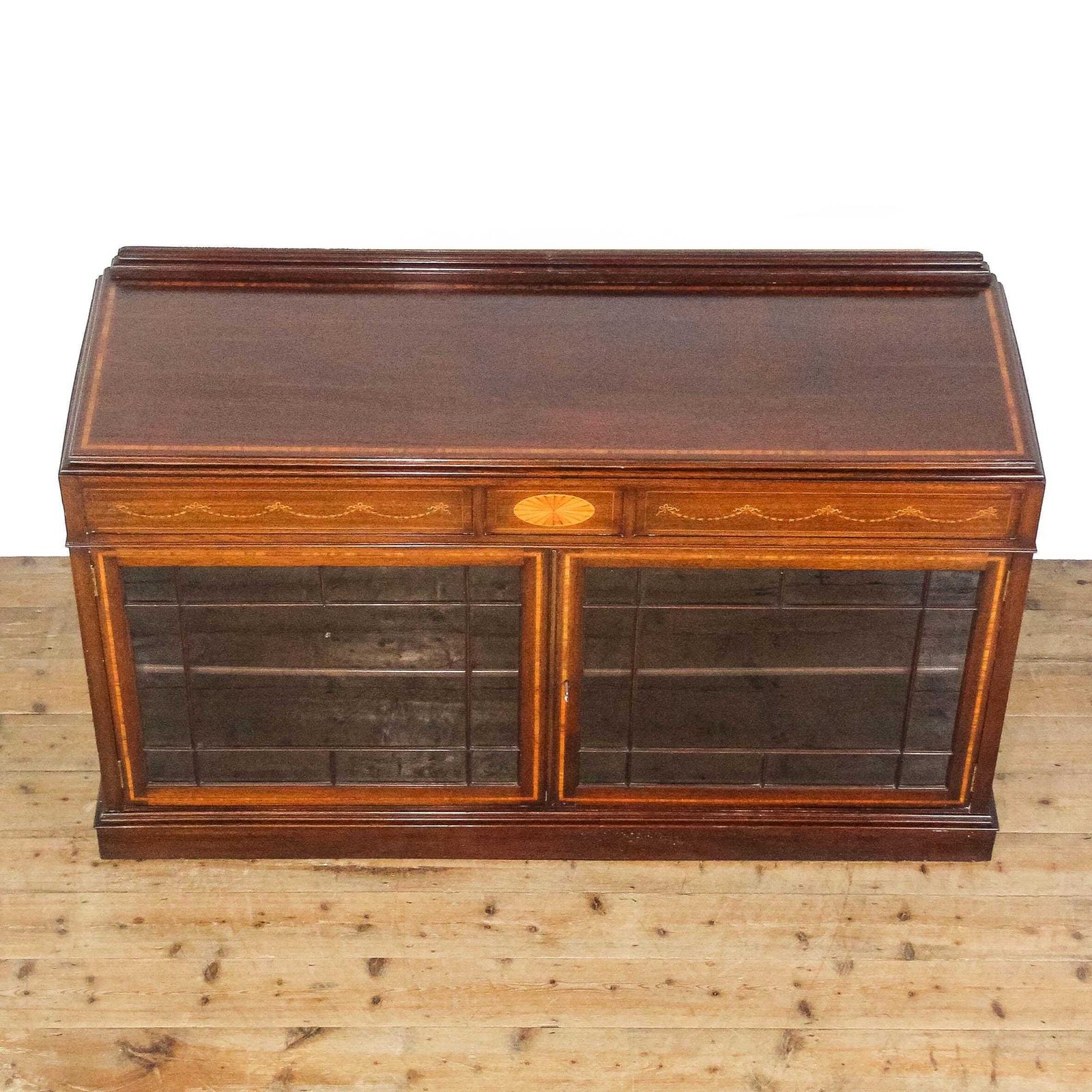 Antique Edwardian Mahogany Glass Cabinet | Antiques | Antique Cabinet | Antique Storage | Display Cabinet (M 6716) photo for sale