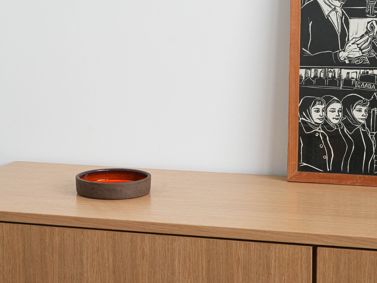 Ceramic Bowl, Danish Design, 1960s, Designer: Erik Lundberg, Manufacturer: Ebeltoft Keramik photo furniture