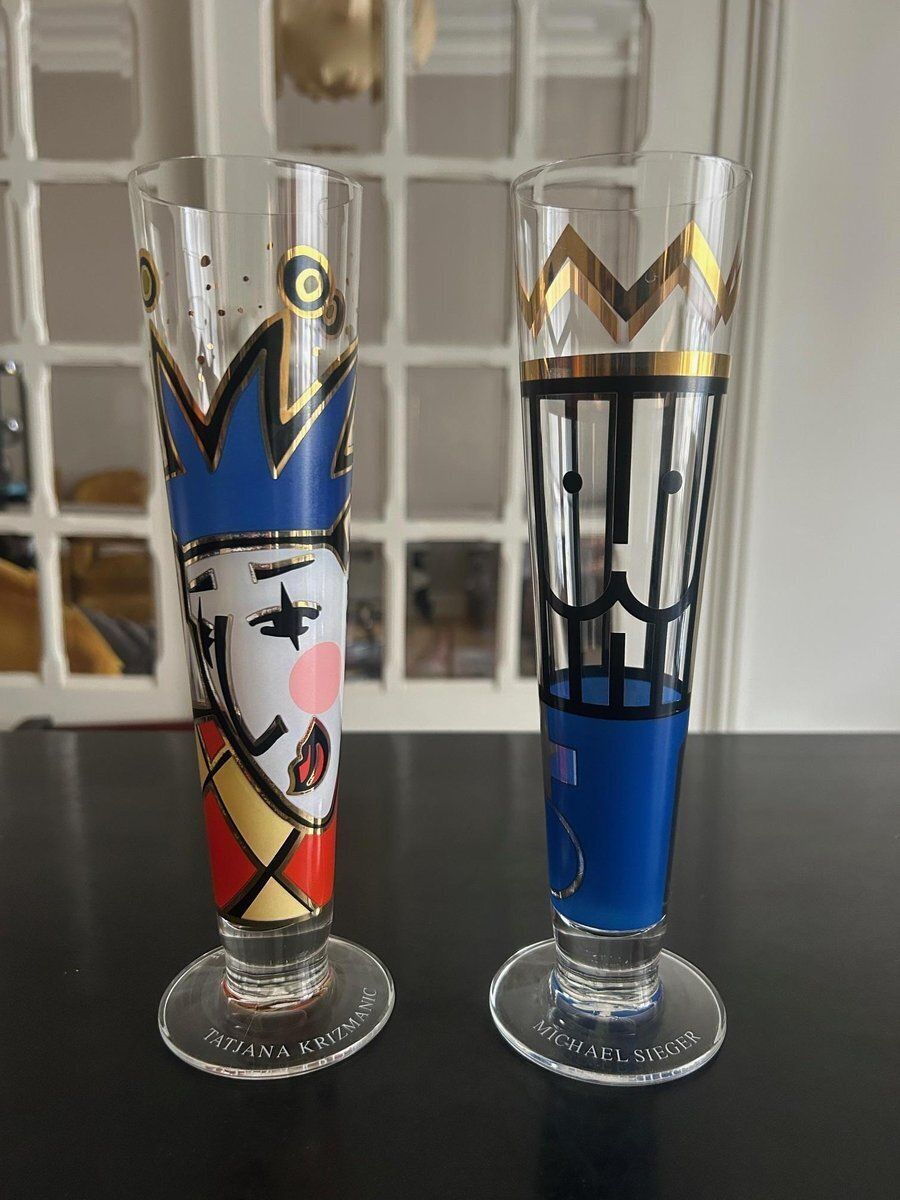 Collector Glasses From Ritzenhoff, 1998, Set Of 2