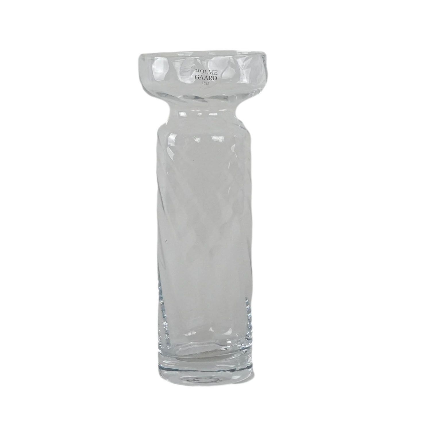 Glass Vase, Danish Design, 1970s, Manufacturer: Holmegaard