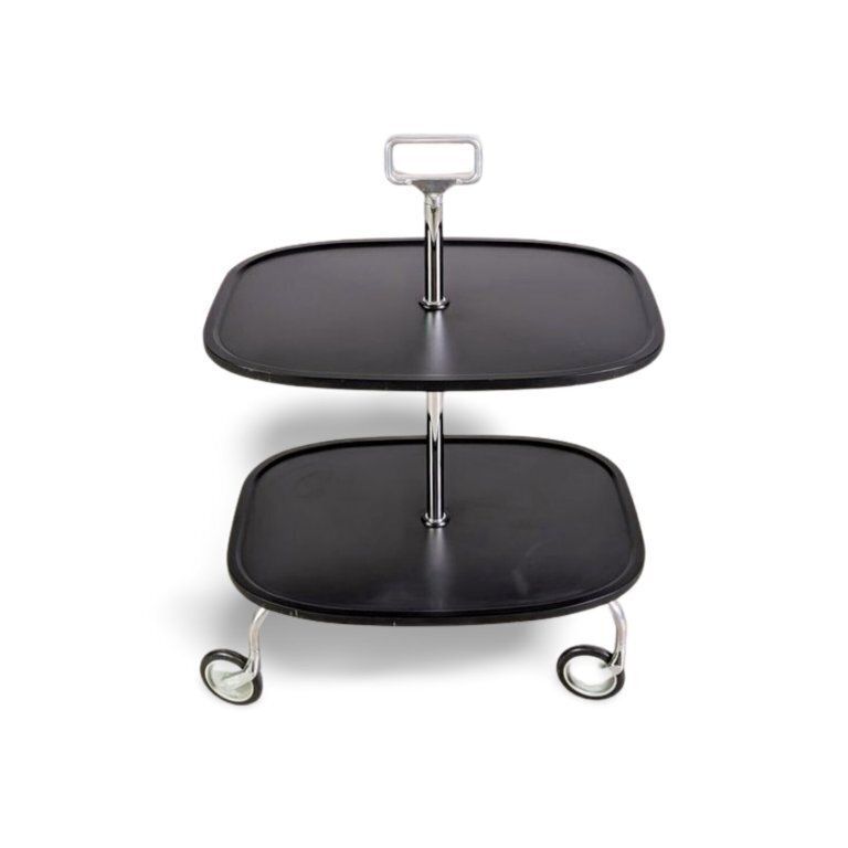 Filippo Serving Trolley, Side Table, Kartell Antonio Citterio Löw Italy