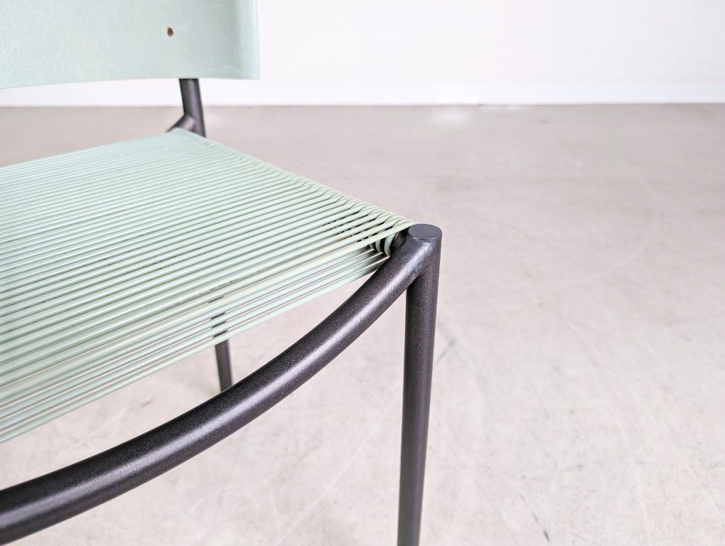 Vintage Lila Hunter Chair Xo Philippe Starck Fiberglass Metal Turquoise photo vintage