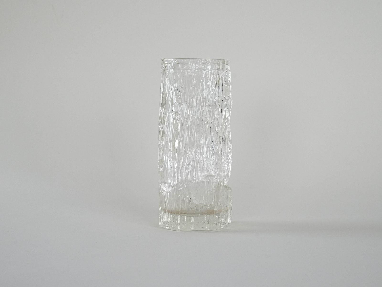 Glass Vase Avena, Finnish Design, 1960s, Designer: Tapio Wirkkala, Manufacturer: Iittala photo for sale