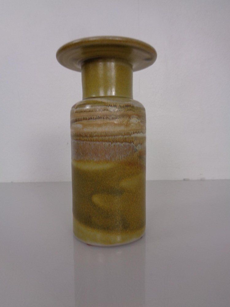 Studio Ceramic Vase By Helgi Björgvinsson Sweden 1990s photo for sale