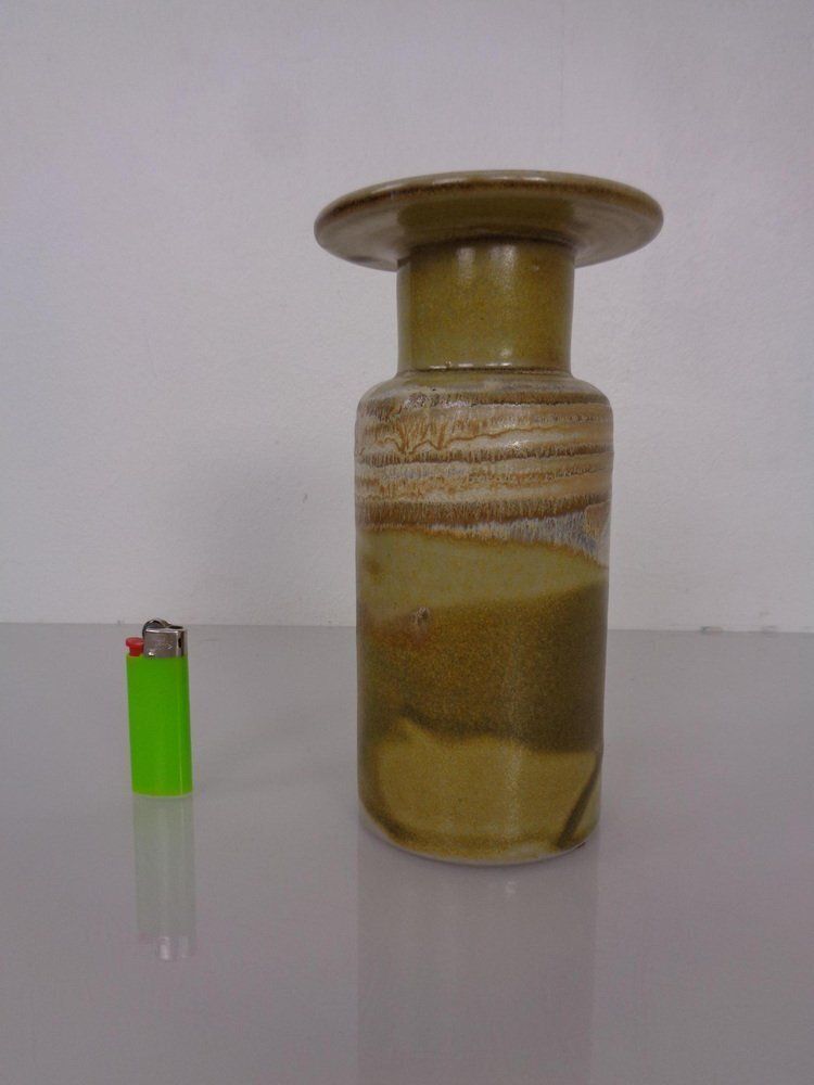 Studio Ceramic Vase By Helgi Björgvinsson Sweden 1990s photo vinterior