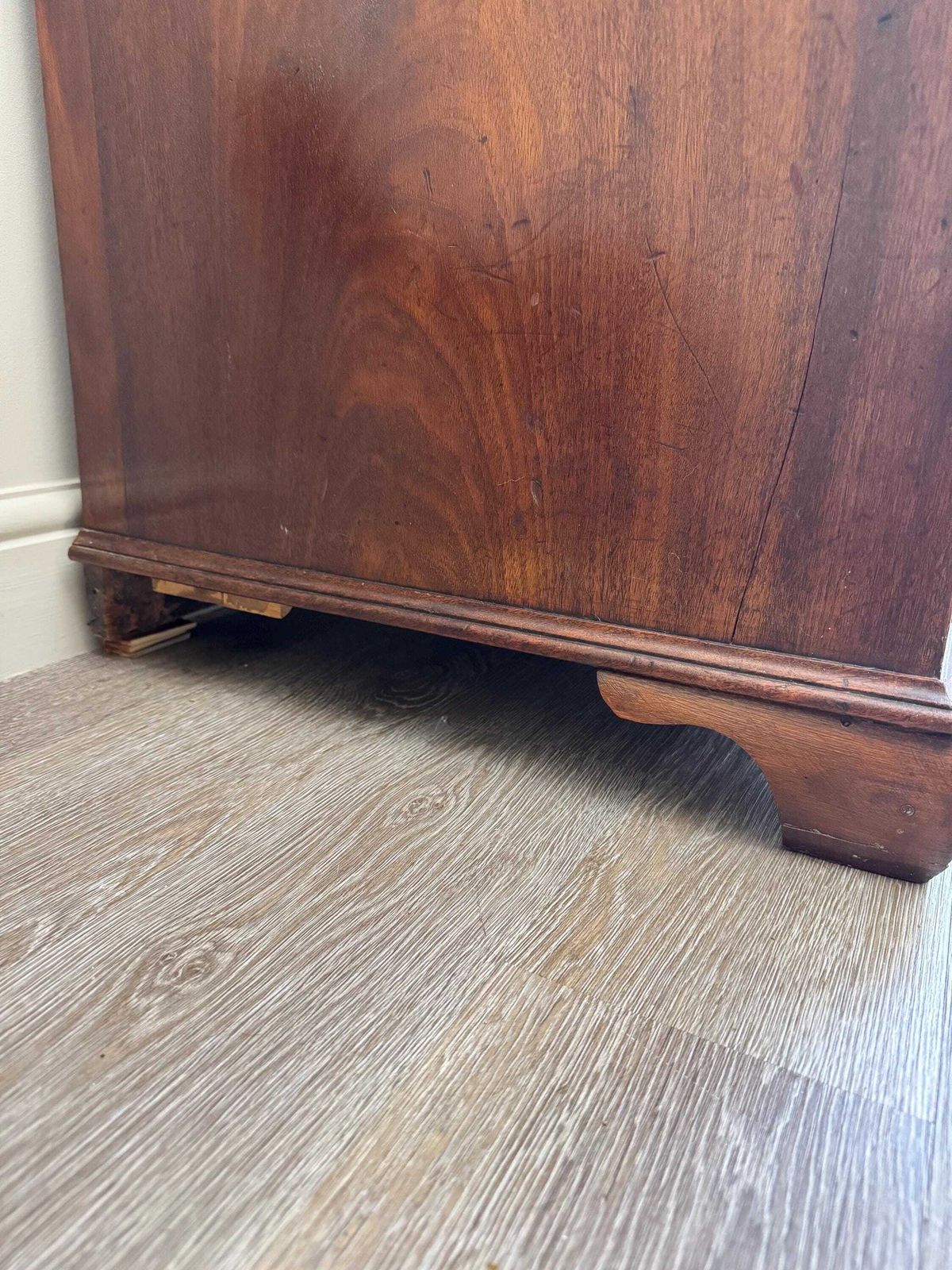 photo buy Antique Georgian Solid Wood Extra Large Chest Of Drawers