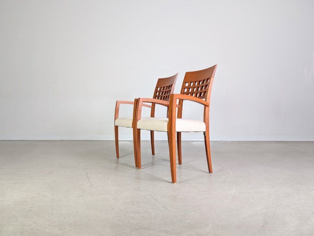 Set Of 2 Original Wk Wohnen Chairs, Dining Chairs, Designer Furniture photo Furniture