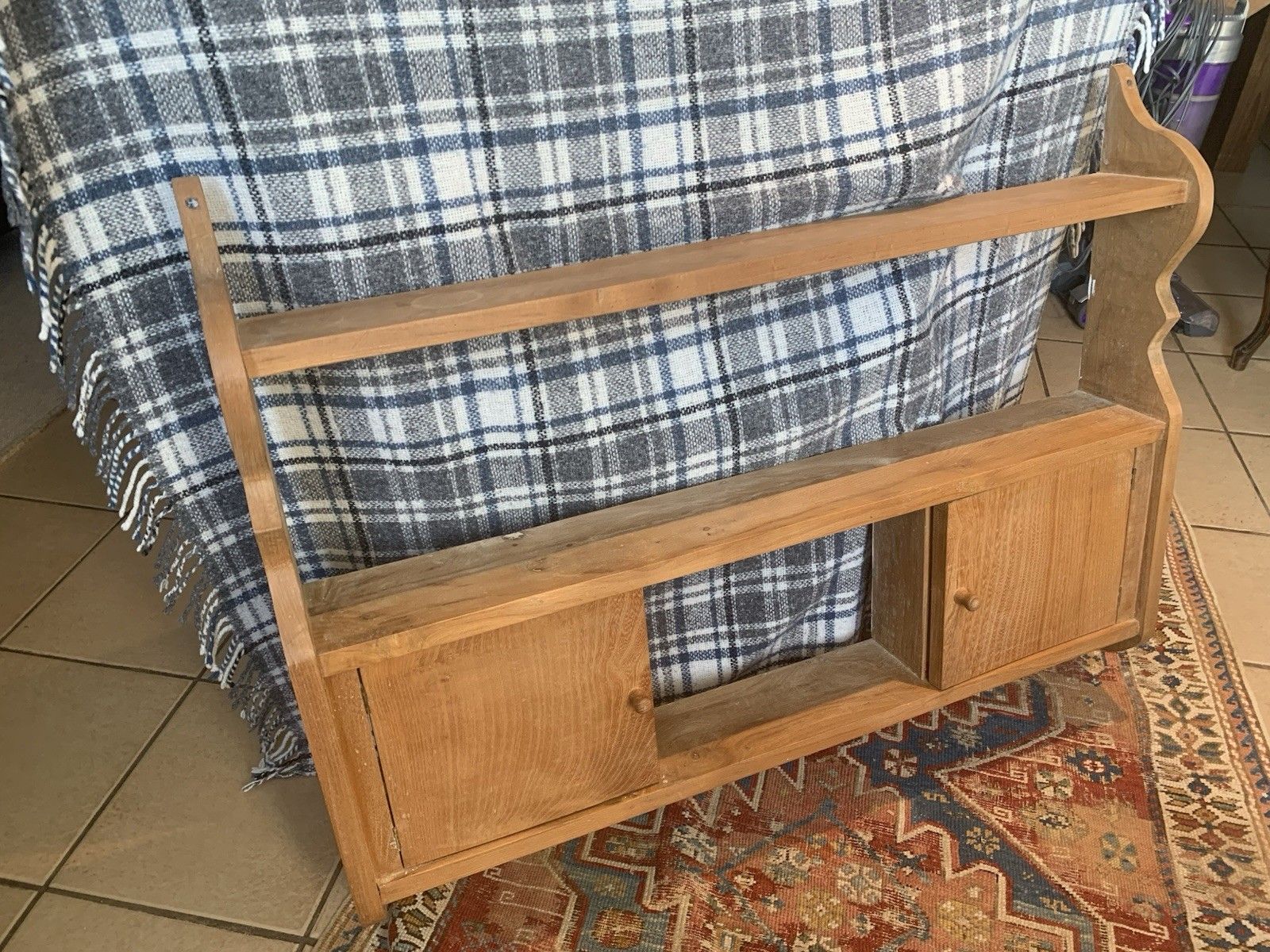 A Good Quality Midcentury Set Of Hanging Shelves, photo furniture