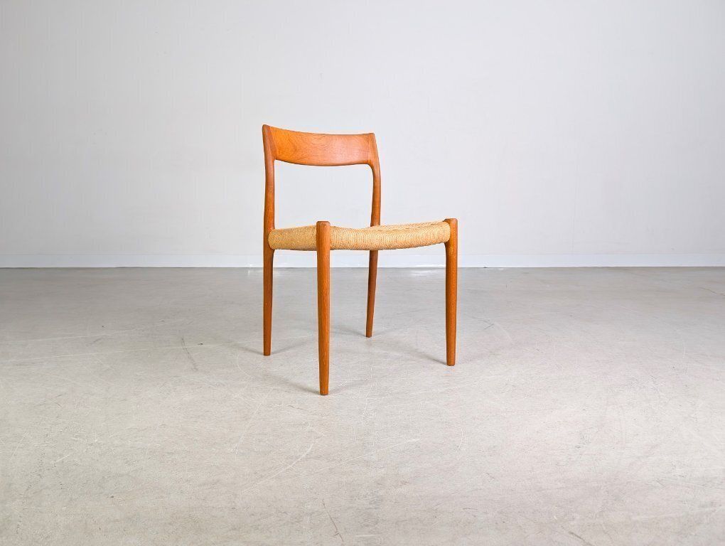 Niels O Moller Chair Model 77 J.L. Møllers Møbelfabrik Teak2 photo Furniture