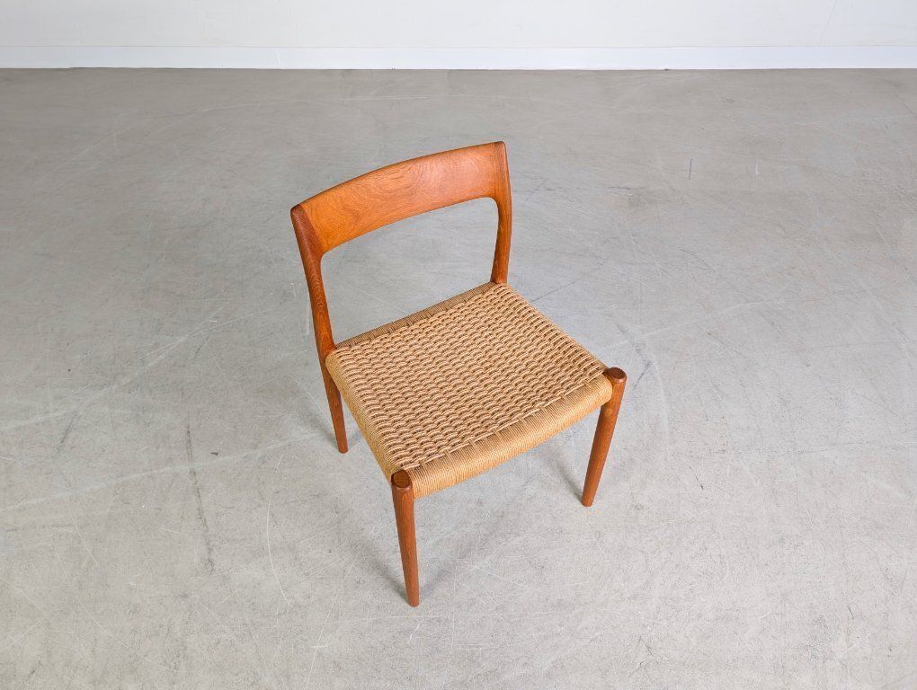Niels O Moller Chair Model 77 J.L. Møllers Møbelfabrik Teak2 photo buy