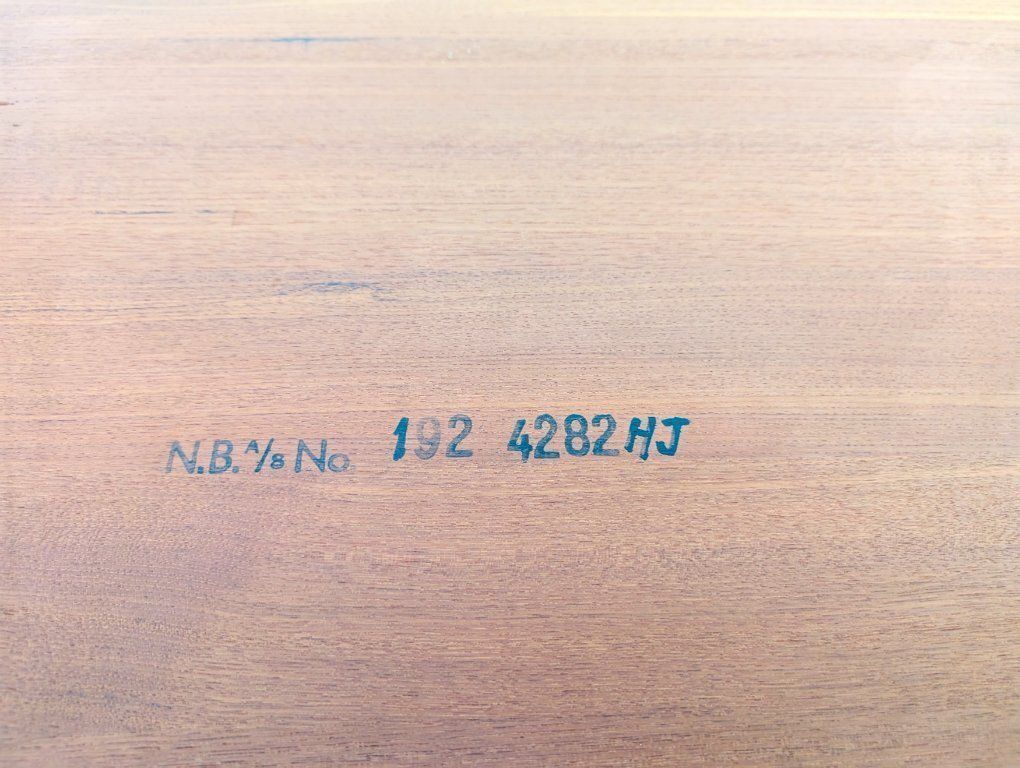 photo furniture Original Niels Bach Couchtisch Midcentury Danish Teak 1970