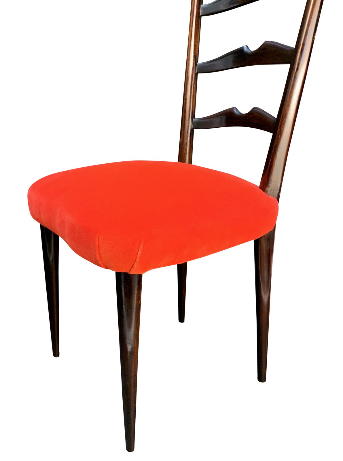A Pair Of Ladder Back Hall Chairs By Paolo Buffa photo vinterior