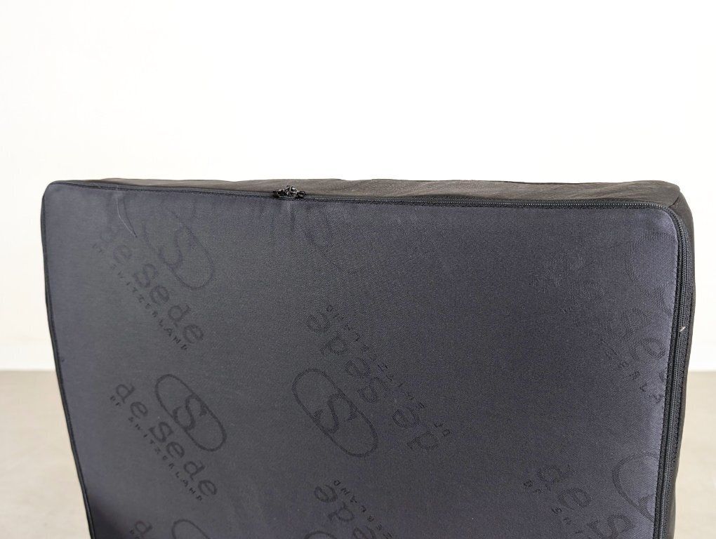 Furniture Original De Sede Ds 0040 Leather Design Armchair, Black photo