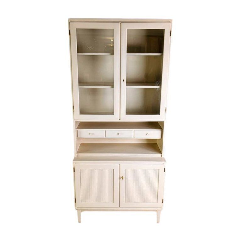 Vintage Showcase Svante Skogh Shelving Cabinet Shabby Landhaus