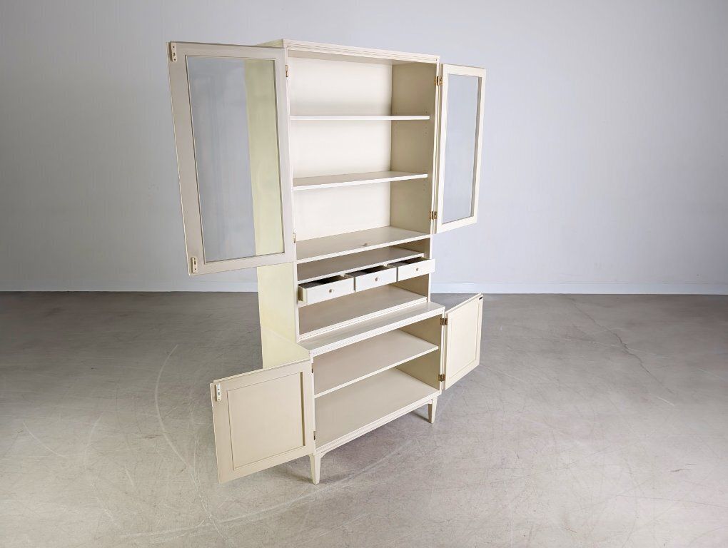 Vintage Showcase Svante Skogh Shelving Cabinet Shabby Landhaus photo for sale