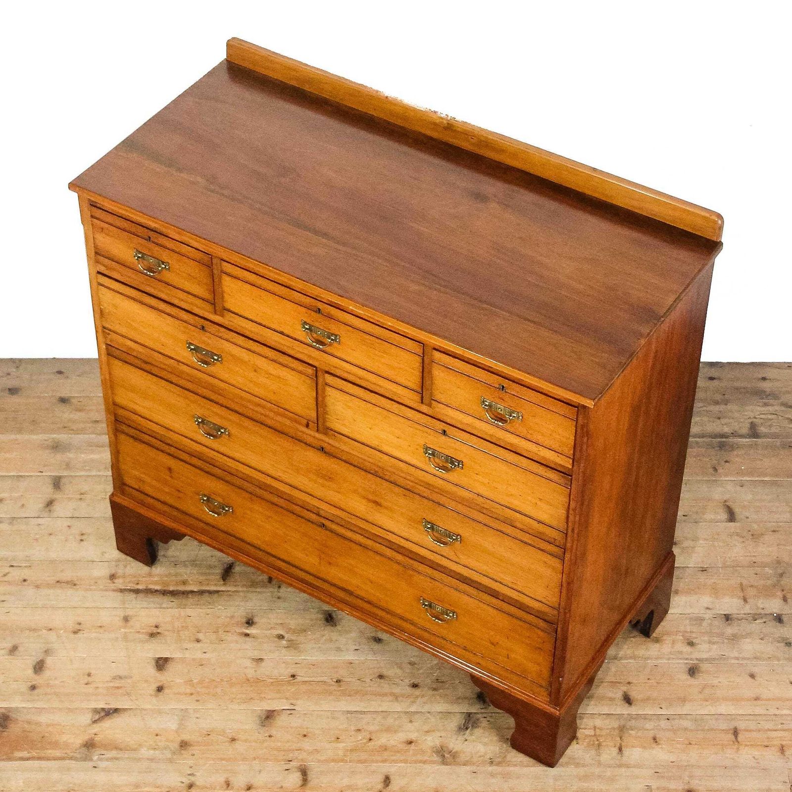 Antique Victorian Walnut And Mahogany Chest Of Drawers | Bedroom Storage | Antique Storage | Bedroom | Edwardian Furniture (M 6714) photo for sale