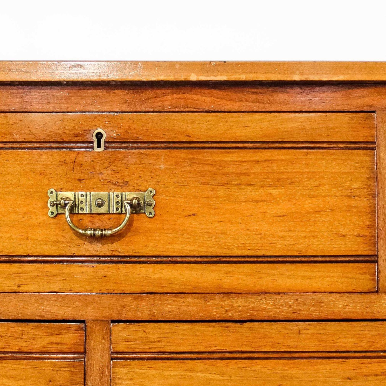 Antique Victorian Walnut And Mahogany Chest Of Drawers | Bedroom Storage | Antique Storage | Bedroom | Edwardian Furniture (M 6714) photo vintage