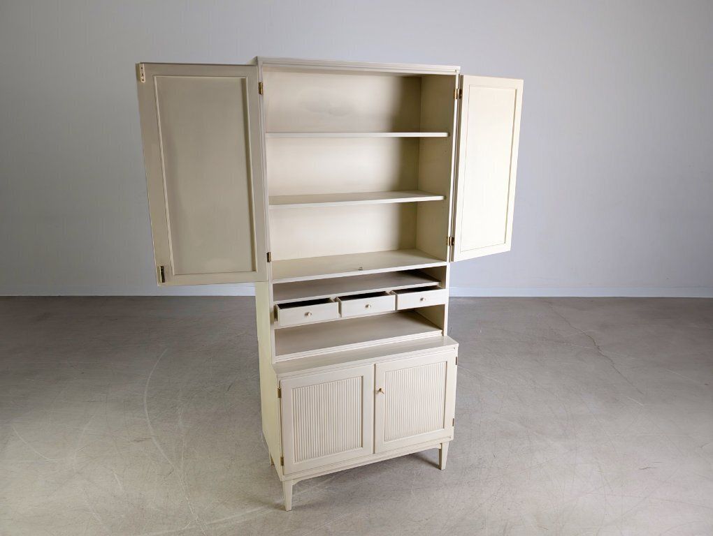 Vintage Svante Skogh Bookcase, Shabby Chic Country Style Cabinet photo 2477.0